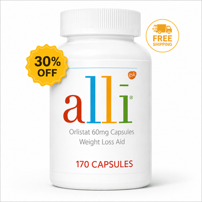 alli Diet Weight Loss Supplement Pills (170 Count)